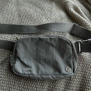 Lululemon gray belt bag